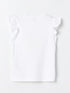 LC Waikiki Crew Neck Embroidered Short Sleeve Girl T-Shirt